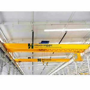 10ton Shed Electric Eot Crane Supplier Travelling Single Girder 5 Ton Overhead Crane