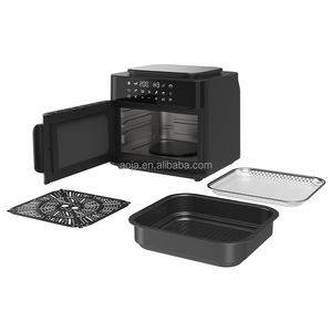 Prêt à être expédié : <span class=keywords><strong>Friteuse</strong></span> à air <span class=keywords><strong>XXL</strong></span> 8,2 L 2200 W avec système de chauffage double, prise BS, pas besoin de retourner les aliments, écran tactile numérique, cuisson intelligente <span class=keywords><strong>sans</strong></span> <span class=keywords><strong>huile</strong></span> - Product Image 5