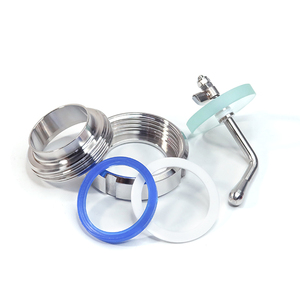 ウェンセン 304 316 サニタリーグレード ステンレス鋼 溶接ユニオン サイトグラス（ワイパースクレーパー付き） - Product Image 4