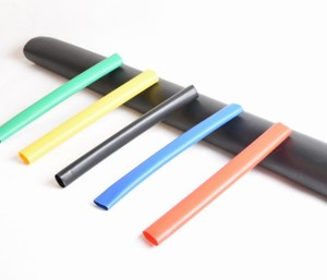 HongDun HUS-R Adhesive Lined Dual Wall <b>Heat</b> Shrinkable Tube Cross-linked PE 600V Rated Voltage 4:1 Shrink Ratio Working - Product Image 4