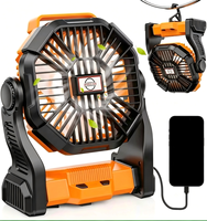 Ventilateur d'été compact et abordable, rechargeable par USB, pour extérieur, avec garantie de retour et de remplacement