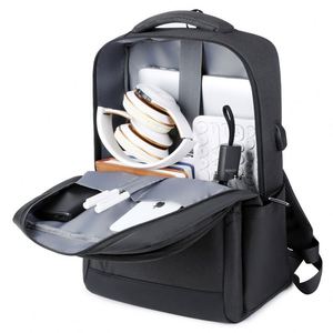 Mochila de Negocios y Ocio al por Mayor, de Gran Capacidad, de Tela Oxford, para Viajes al Aire Libre, Multifuncional y Versátil, para Computadora - Product Image 4