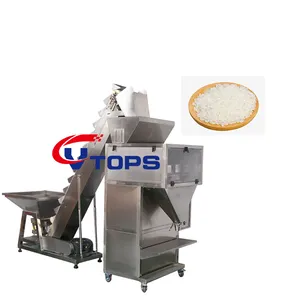 Saco de enchimento de pelúcia vibratório, máquina de enchimento de pelugem para feijo de arroz, semente automática, VTOPS-2DC-2K