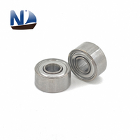 693ZZ Bantalan Bola Alur Dalam Miniatur 3X8X4Mm P6 Presisi Z3/Z4 Bantalan Peralatan Mini Pelindung Logam Kebisingan Rendah