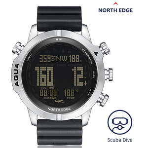 DF NORTH EDGE <span class=keywords><strong>Aqua</strong></span> Heren Smartwatch Professionele Duikcomputer Horloge Duiken NDL 50M Hoogtemeter Barometer Kompas Nieuw - Product Image 5
