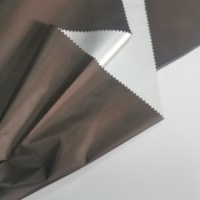 Haute qualité 190T argent enduit taffetas tissu résistant à l'eau plein ombrage Textile pour tente parapluie bâche de voiture tissé Techniques