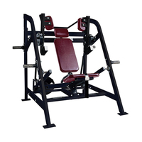 Machine de musculation professionnelle à charge libre en acier, robuste et sûre, pour exercices de tirage dorsal et de pression des bras