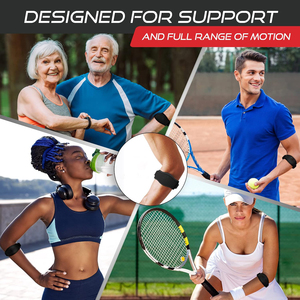 Soporte de Codo Ajustable con <span class=keywords><strong>Velcro</strong></span> para Protección Deportiva, Ideal para Tenis (Venta al Por Mayor) - Product Image 5