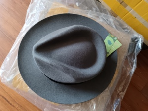 CL6061 Vente en gros Unisexe Laine <span class=keywords><strong>Fedora</strong></span> Chapeau Large Bord Fedoras Cap Gentleman Feutre <span class=keywords><strong>Fedora</strong></span> Chapeaux Hommes Mode <span class=keywords><strong>Indiana</strong></span> <span class=keywords><strong>Jones</strong></span> Chapeaux - Product Image 2