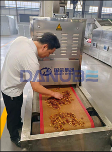 Equipo de secado continuo por microondas de túnel de acero inoxidable para el procesamiento de hongos, verduras y frutas - Product Image 5