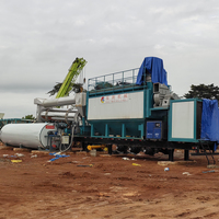 Centrale mobile de mélange d'asphalte continu 60 TPH – Machine à asphalte, station de mélange d'asphalte