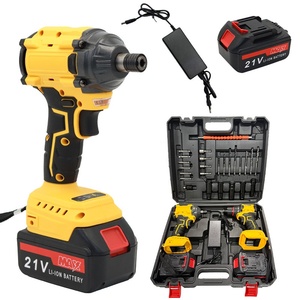 Kit Combinado Inalámbrico de 21V, Taladro y Atornillador Eléctrico, Compatible con Batería <span class=keywords><strong>DeWalt</strong></span> de <span class=keywords><strong>20V</strong></span>, con 2 Baterías para Trabajos en Sitio - Product Image 4