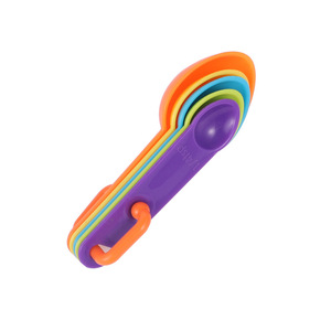 Juego de 4 Tazas Medidoras de Plástico con Asas Largas para Pesar con Precisión <span class=keywords><strong>Harina</strong></span> <span class=keywords><strong>y</strong></span> Otros Ingredientes Líquidos para Hornear - Product Image 5