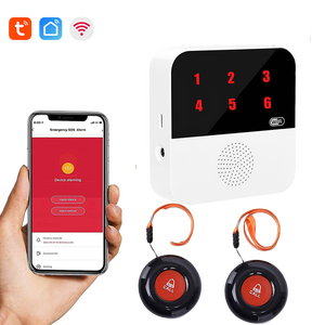 Daytech TUYA WIFI Çağrı Sistemi Çağrı Cihazları Su Geçirmez Kablosuz Acil Durum Düğmesi Yaşlı Bakım Ekipmanı - Product Image 1