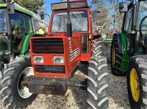 Achetez un <span class=keywords><strong>tracteur</strong></span> agricole Fiatagri Wheel certifié aux normes européennes, 90 CV, 4 roues motrices, avec moteur, boîte de vitesses et pompe certifiés. - Product Image 2