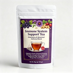<span class=keywords><strong>Tisana</strong></span> per il Supporto del Sistema Immunitario, Miscela <span class=keywords><strong>di</strong></span> Sambuco, Echinacea e Astragalo per il Benessere Quotidiano e Stagionale - Product Image 4