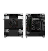 3.0 Dual Reverse PCI Riser Cable for Mini-ITX Case A1P Independent Graphics Card Black FLEX-1U PSU