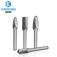 Limes industrielles Chenchen en carbure de tungstène à double coupe, tige de 3 mm, haute résistance à l'usure, pour le débavurage, le polissage et la finition des métaux DIY