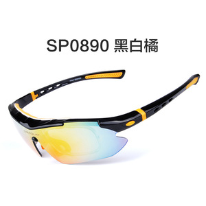 OBAOLAY Sport Cycling <b>Glasses</b> SP0890 Polarized Windproof Full Rim <b>Adjustable</b> Strap Multi Functional Eyewear - Product Image 5