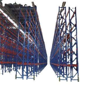 Materia prima sistema de estanterías de almacenamiento de almacén de fábrica estanterías vigas de metal/estantes RYWL personalizar estante de la esquina - Product Image 1