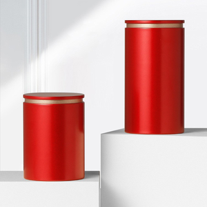 RTS 85*H140mm Factory <strong>Price</strong> Round Empty Tea <strong>Tin</strong> Can Metal Gold/Green/Red <strong>Tin</strong> Box for Loose Tea Packaging - Product Image 5