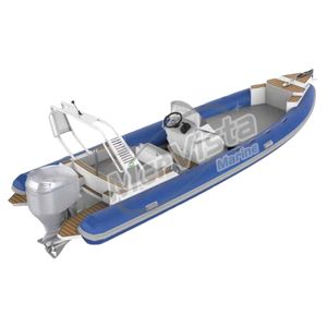 Rib Boat Luxury 6.8 <span class=keywords><strong>m</strong></span> <span class=keywords><strong>Bateau</strong></span> en aluminium à fond plat <span class=keywords><strong>avec</strong></span> <span class=keywords><strong>cabine</strong></span> - Product Image 2