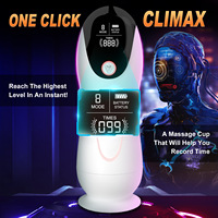 Godet vibrant automatique pour homme, avec sensation de vagin réaliste, stimulateur de pénis, machine de sexe oral, jouet pour adultes