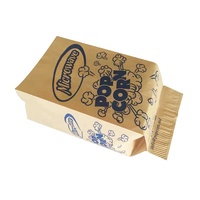 Sacs d'emballage en papier kraft de qualité alimentaire, sacs pratiques pour les produits de boulangerie tels que le pop-corn au micro-ondes et le pain