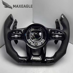 Volante de Fibra de Carbono en Oferta para <span class=keywords><strong>Mercedes</strong></span>-Benz AMG GLE GLS GLC W167 X167 X254 - Product Image 4