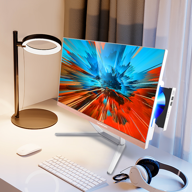 Best Price All in One PC 22 Inch Touch Screen Camera Core I5 6400 8G 256GB Business Gaming Desktop All in One