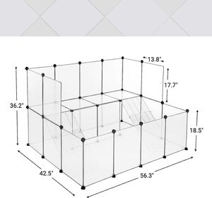 Item laris kandang hewan peliharaan kecil kucing kelinci kandang anjing playpen hewan peliharaan - Product Image 6