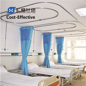 2021 latest design cubicle partition disposable medical mesh curtains hospital ward bed tent - Product Image 2