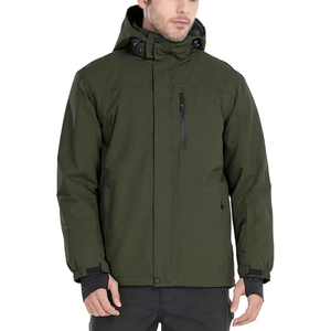 Chaqueta de Esquí Ligera y Transpirable PRIMEFIELD ENTERPRISES, Sudadera con Capucha para Nieve con Bloques de Color, Aislamiento Sintético Polartec, Cierre de Cremallera, para Adultos - Product Image 1