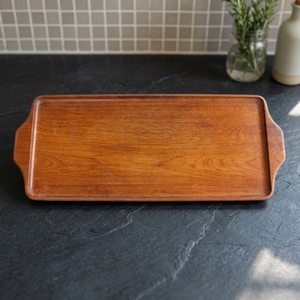 Tabla de Cortar Rectangular de Madera de Acacia Ecológica BS INTERNATIONAL, 1.5 cm de Grosor, Apta para Lavavajillas, con Soporte para Cuchillos, Diseño Increíble - Product Image 1