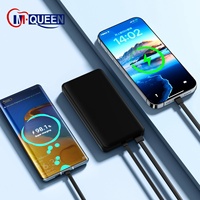 Station d'alimentation portable haute capacité en gros avec logo personnalisé 10000mAh/20000mAh/30000mAh, charge rapide pour téléphone, puissance de sortie 10W