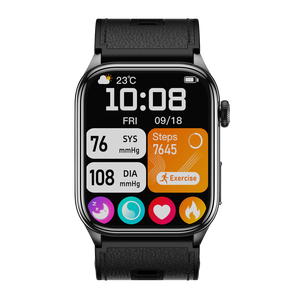 Reloj Inteligente VivoTime S101 de Alta Gama con Monitor de Presión Arterial, Frecuencia Cardíaca, AMOLED, ECG, EDA para Monitoreo de Presión Arterial las 24 Horas, Carga Magnética - Product Image 1
