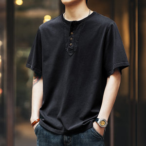 T-shirt Homme Col Rond Manches Courtes Anti-Plis Séchage Rapide Coupe Ample Décontractée pour l'Été – Nouvelle Collection Très Vendue - Product Image 3