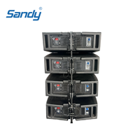 Altavoces de Línea de Dos Vías Activos de 10 Pulgadas, Sistema de Sonido para DJ, Audio Profesional para Escenario, Altavoz HDL 30-A