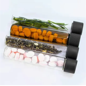 Tubes en verre personnalisés pré-roulés avec bouchon de sécurité enfant, tubes en verre anti-odeur et résistants aux enfants - Product Image 4