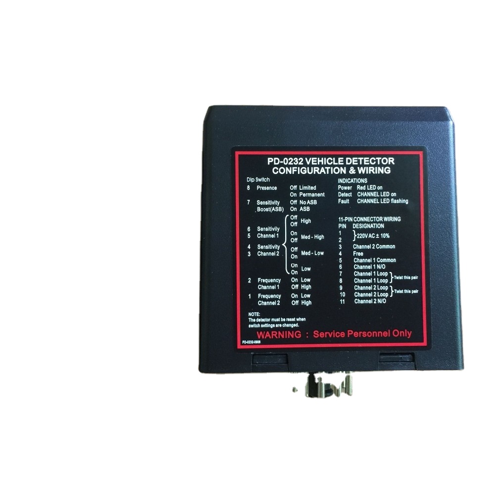 Двойное реле движения Индуктивный цикл детектор транспортного средства для автоматического открывания ворот парковки автомобиля