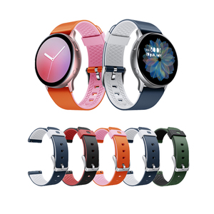 Bracelet sport en Silicone pour Samsung Galaxy <span class=keywords><strong>Watch</strong></span> 4 classic, 20mm, 46mm, 42mm, 44mm, 40mm - Product Image 1