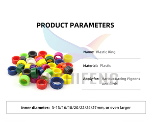 Gsf Fabriek Verkoop Plastic Race Vogel Been Band Aangepaste Afdrukken Nummer Duif Logo Land <span class=keywords><strong>Homing</strong></span> Duiven Been Band Voet Ringen - Product Image 3