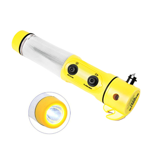 Route Accident 4 En 1 Led Lampe De Poche D'urgence Mini de Voiture De Marteau De Sécurité - Product Image 1