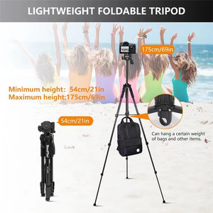 Chân máy ảnh chuyên nghiệp Neepho 8850 4 chiều, nhẹ, nhỏ gọn, dùng cho máy ảnh <span class=keywords><strong>DSLR</strong></span> - Product Image 5