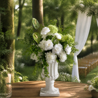Boule de fleurs artificielles colorées pour centre de table de mariage, fête d'anniversaire, événement extérieur, décoration de table