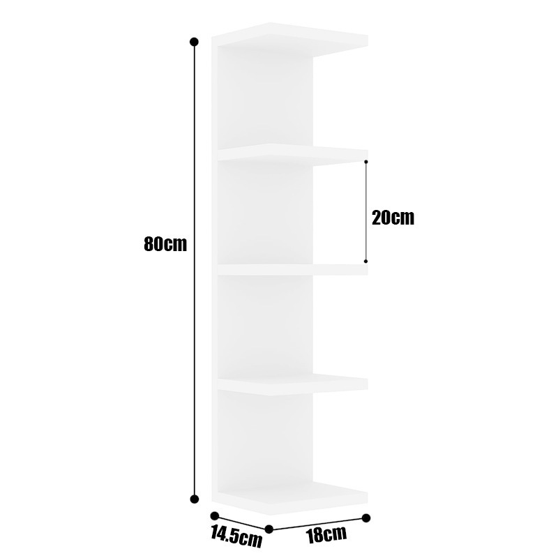 Type B floating frame, 10mm, white.