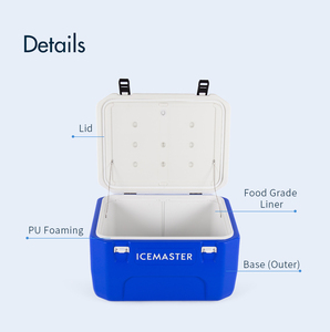 Groothandel Catering Vervoer 65L Isolatie Koeler Voedsel Opslag Koude Chain Logistiek Vervoer Grote Opslag Koelbox - Product Image 2
