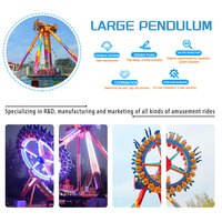 Manège à Pendule Géant pour Parc d'Attractions, Équipement d'Entretenissement pour Adultes, Jeux Emotionnants