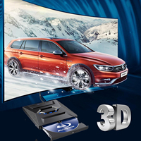 Unidad de Blu-Ray Externa, Reproductor de Blu-Ray Portátil, Grabador, Lector, Quemador de CD con Puerto USB 3.0 Tipo C y Tarjeta SD, DVD y CD-ROM +/-RW BD