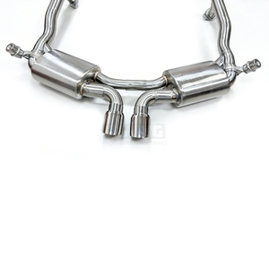 ระบบท่อไอเสียแบบ Cat Back สำหรับวาล์วไอเสียสมรรถนะสูงของ <span class=keywords><strong>Porsche</strong></span> Boxster <span class=keywords><strong>Cayman</strong></span> 987.1 <span class=keywords><strong>2.7</strong></span> ปี 2004-2005 ทำจากสแตนเลส - Product Image 2
